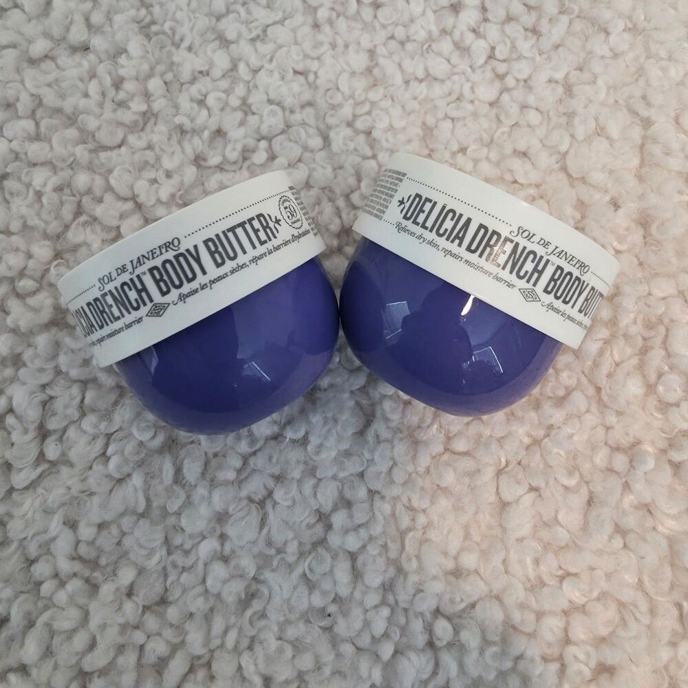 New Sol de Janeiro Delicia Drench Body Butter (2 jars)